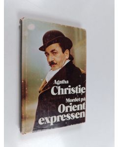 Kirjailijan Agatha Christie käytetty kirja Mordet på Orientexpressen