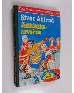 Kirjailijan Sivar Ahlrud käytetty kirja Jääkiekkoarvoitus