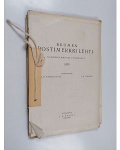 käytetty kirja Suomen postimerkkilehti 1939 : kahdeskymmenes vuosikerta