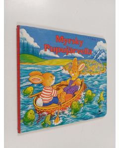Kirjailijan Linda Birkinshaw käytetty kirja Myrsky Pupujärvellä