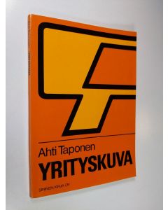 Kirjailijan Ahti Taponen käytetty kirja Yrityskuva