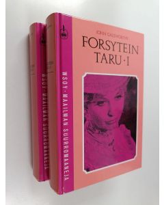 Kirjailijan John Galsworthy käytetty kirja Forsytein taru 1-2