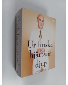 Kirjailijan Mark Levengood käytetty kirja Ur finska hjärtans djup (Laatikossa)