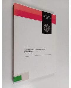 Kirjailijan Sami Jantunen käytetty kirja Making sense of software product requirements