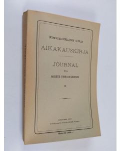 käytetty kirja Suomalais-ugrilaisen seuran aikakauskirja 61= Journal de la societe finno-ougrienne 61