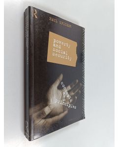 Kirjailijan Paul Spicker käytetty kirja Poverty and social security : concepts and principles