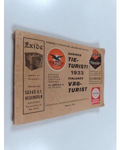 käytetty kirja Suomen tie-turisti 1933 = Finlands väg-turist