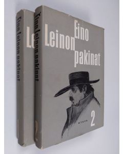 Kirjailijan Aarre M. Peltonen käytetty kirja Eino Leinon pakinat 1-2