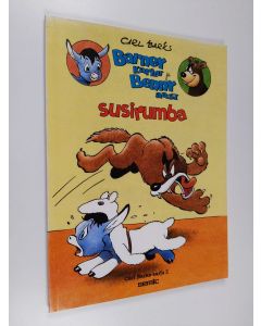 Kirjailijan Carl Barks käytetty kirja Barney-karhu ja Benny-aasi : susirumba