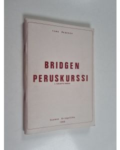 Kirjailijan Ismo Koponen käytetty teos Bridgen peruskurssi