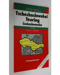 käytetty kirja Autoatlas Tschechoslowakei 1:500 000 ; Europa 1:3 500 000 (ERINOMAINEN)