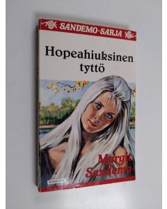 Kirjailijan Margit Sandemo käytetty kirja Hopeahiuksinen tyttö