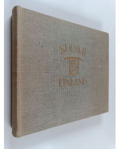 Kirjailijan red. av Felix Jonasson käytetty kirja Suomi kuvina = Finland i bilder = Finland in pictures = Finnland in Bildern