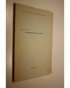 Kirjailijan Göran Nordström käytetty kirja Die Vogelberingung in Finnland im Jahre 1960