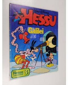 Kirjailijan Walt Disney käytetty kirja Hessu Galilei