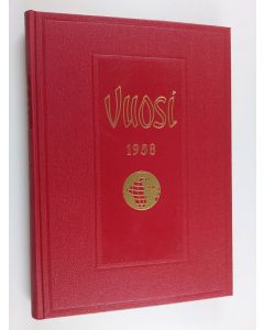 Kirjailijan Pirkko Greis käytetty kirja Vuoden uutistapahtumat kuvina 1958