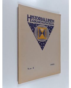 käytetty kirja Historiallinen aikakauskirja 3/1955