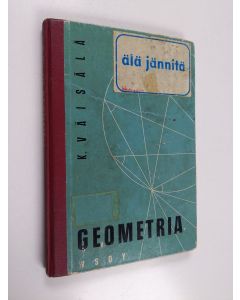 Kirjailijan Kalle Väisälä käytetty kirja Geometria