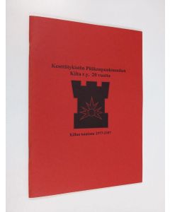 käytetty teos Kenttätykistön pääkaupunkiseudun kilta r.y. 20-vuotta : killan toiminta 1977-1997