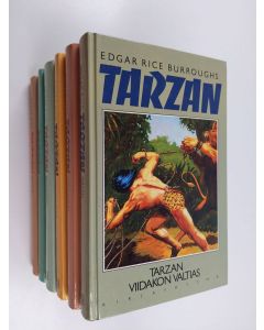 Kirjailijan Edgar Rice Burroughs käytetty kirja Tarzan -setti (6 kirjaa) : Tarzan ja kultakaupunki ; Voittamaton Tarzan ; Tarzanin pedot ; Talttumaton Tarzan ; Tarzanin viidakkoseikkailuja ; Tarzan viidakon valtias