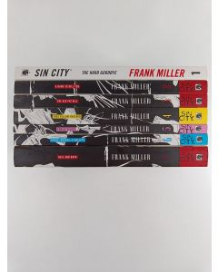 Kirjailijan Frank Miller käytetty kirja Sin City 1-7