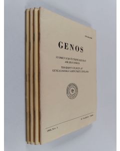 käytetty teos Genos vuosikerta 1984 (1-4) : Suomen sukututkimusseuran aikakauskirja