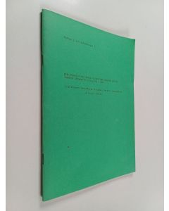 Kirjailijan Aino-Maija Hiltunen käytetty teos Bibliografia Helsingin yliopiston uskontotieteen jaoston opinnäytteistä 1970-1983
