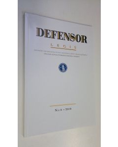 käytetty kirja Defensor legis n:o 6/2018