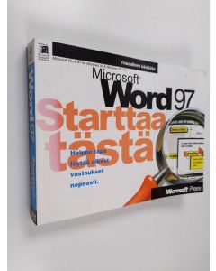 Kirjailijan Jerry Joyce & Marianne Moon käytetty kirja Microsoft Word 97 - visuaalinen käsikirja