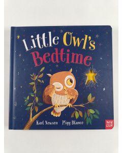 Kirjailijan Karl Newson uusi kirja Little Owl's Bedtime