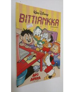 Kirjailijan Walt Disney käytetty teos Aku ankka n:o 11 B/2000 : Bittiankka
