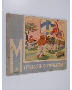 Kirjailijan Oskari Nousiainen käytetty teos Metsänväen olympiakisat