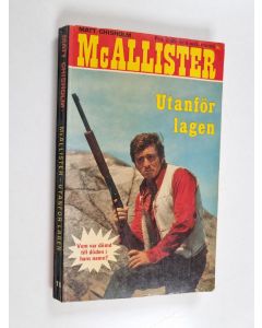 Kirjailijan Matt Chisholm käytetty kirja McAllister - Utanför lagen