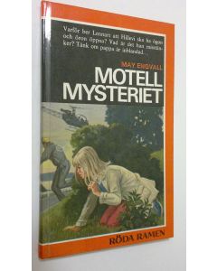 Kirjailijan May Engvall käytetty kirja Motellmysteriet