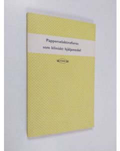 käytetty kirja Papperselektrofores som kliniskt hjälpmedel