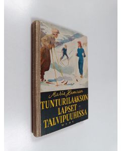 Kirjailijan Marie Hamsun käytetty kirja Tunturilaakson lapset talvipuuhissa