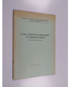 Kirjailijan Joseph F. Spaniol käytetty teos USA:n liittovaltiolliset tuomioistuimet