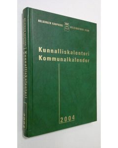 käytetty kirja Kunnalliskalenteri 2004