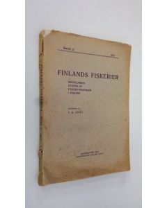 käytetty kirja Finlands fiskerier band 2/1913 : meddelanden utgifna af fiskeriföreningen i Finland