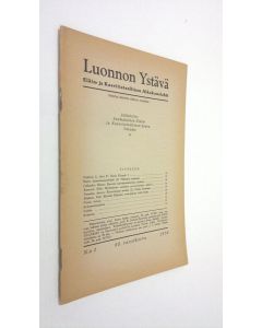 käytetty teos Luonnon ystävä n:o 2/1936