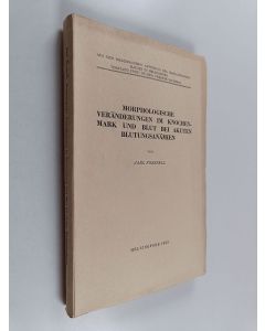 Kirjailijan Jarl Forssell käytetty kirja Morphologische veränderungen im knochenmark und blut bei akuten blutungsanämien