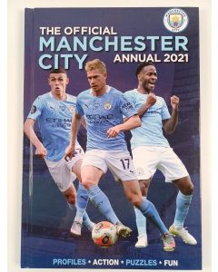 Kirjailijan David Clayton uusi kirja The Official Manchester City Annual 2021