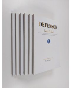 käytetty kirja Defensor legis - vuosikerta 2015 (N:o 1-6)