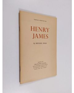 Kirjailijan Michael Swan käytetty teos Henry James