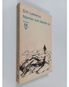 Kirjailijan D. H. Lawrence käytetty kirja Mannen som älskade öar : och andra noveller