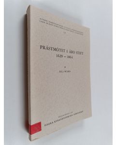 Kirjailijan Bill Widen käytetty kirja Prästmötet i Åbo stift 1629-1864