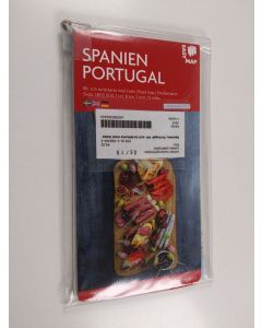 käytetty teos Spanien, portugal : Bil- och turistkarta med index