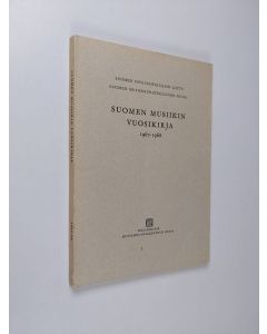 käytetty kirja Suomen musiikin vuosikirja 1967-1968