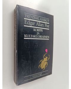 Kirjailijan Edgar Allan Poe käytetty kirja Korppi ja kultakuoriainen