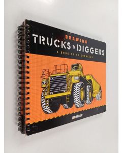 Kirjailijan Caterpillar käytetty teos Drawing Trucks and Diggers - A Book of 10 Stencils